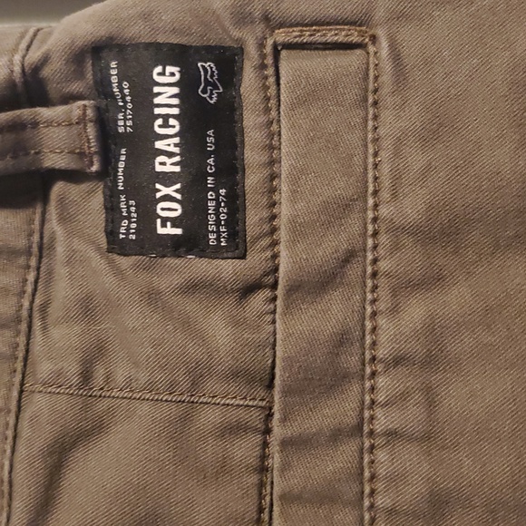 Fox Racing Grey Shorts - Picture 3 of 5